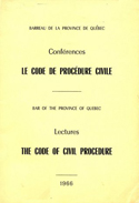 Premier cours de formation sur le nouveau <i>Code de proc&eacute;dure civile</i>