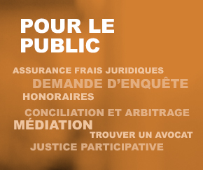 Pour le public