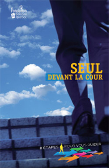 Seul devant la cour
