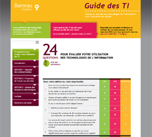 Guide des TI - Gestion et s&eacute;curit&eacute; des technologies de l'information pour l'avocat et son &eacute;quipe