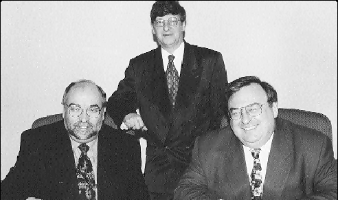 Les n&eacute;gociateurs du Comit&eacute; des avocats de pratique priv&eacute;e du Barreau du Qu&eacute;bec: M<sup>e</sup>&nbsp;Pierre Gagnon, M<sup>e</sup>&nbsp;Raymond Lavoie et M<sup>e</sup>&nbsp;Robert Primeau