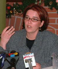 Brigitte Bh&eacute;rer, b&acirc;tonni&egrave;re de la C&ocirc;te-Nord