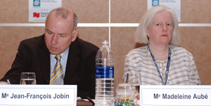 Mes Jean-Fran&ccedil;ois Jobin et Madeleine Aub&eacute;