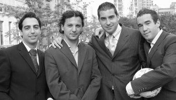Mes Piero Biasini, Bruno Georgescu, &Eacute;tienne Gadbois et Nicolas L. Forest