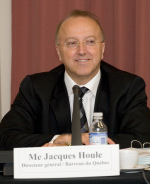Le directeur g�n�ral du Barreau du Qu�bec, M<sup>e</sup>&nbsp;Jacques Houle