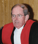 Robert Pidgeon, juge en chef associ&eacute; de la Cour sup&eacute;rieure